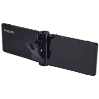 Philips -  Amplified Indoor HD Foldable Travel TV Antenna
